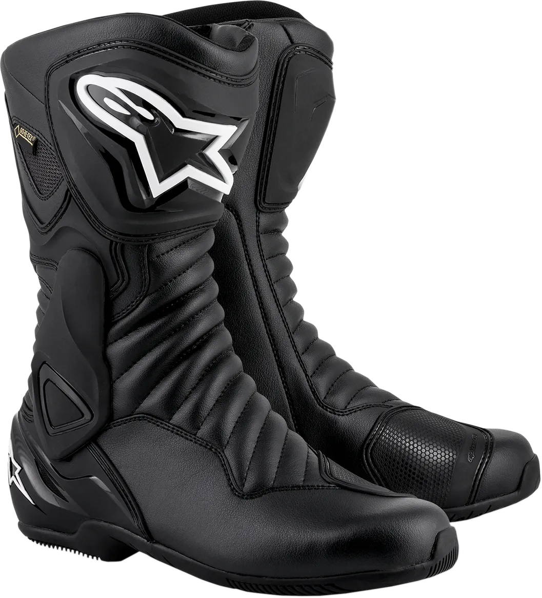 ALPINESTARS SMX-6 v2 Gore-Tex Boots - Black - US 9 / EU 43 2333017-1100-43