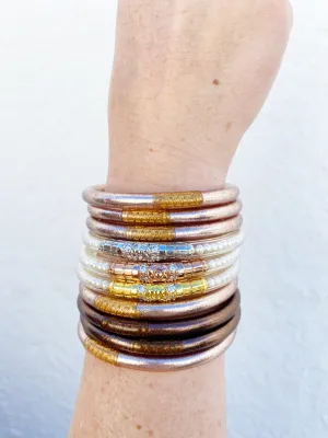 Fawn All Weather Bangles (Set of 4) - Serenity Prayer MEDIUM