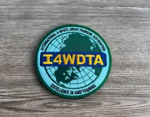 I4WDTA Embroidered Velcro Morale Patch