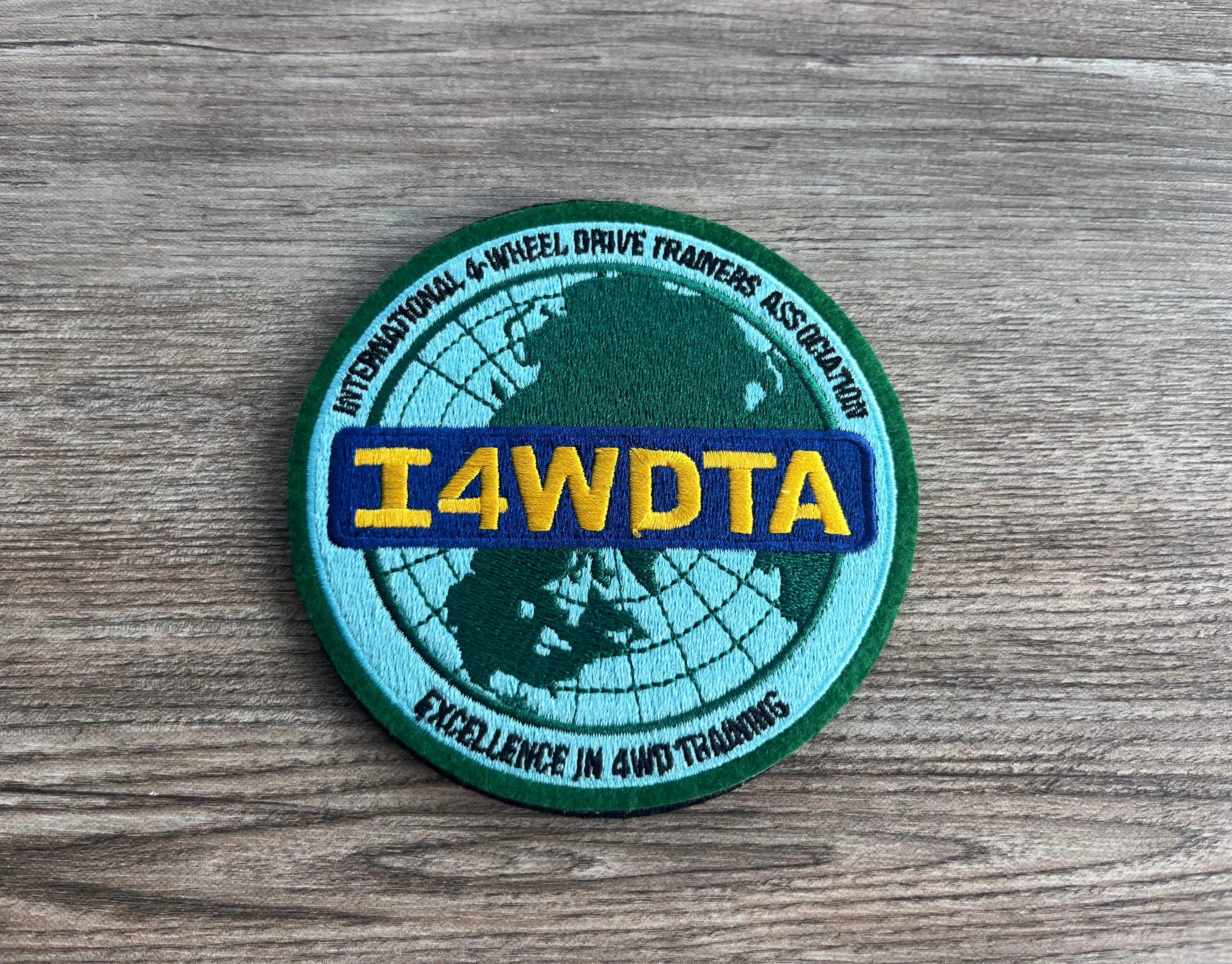 I4WDTA Embroidered Velcro Morale Patch