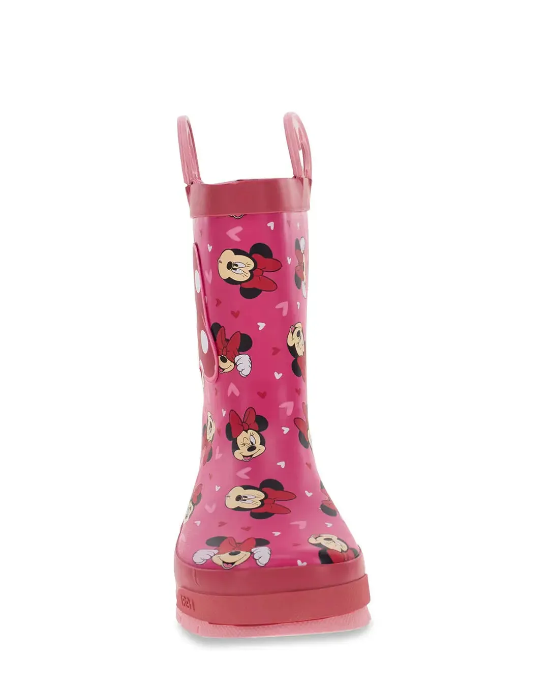 Kids' Minnie Mouse Love Rain Boots  Waterproof & Fun for Rainy Days