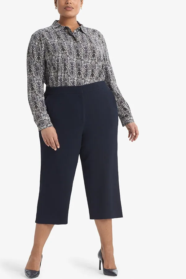 Lagarde Shirt - Rococo Print :: Galaxy Blue