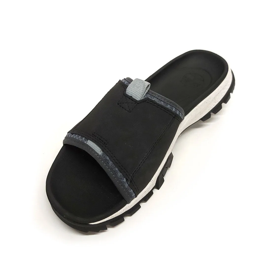 Men's Garrison Trail Mixed-Media Slide Sandals