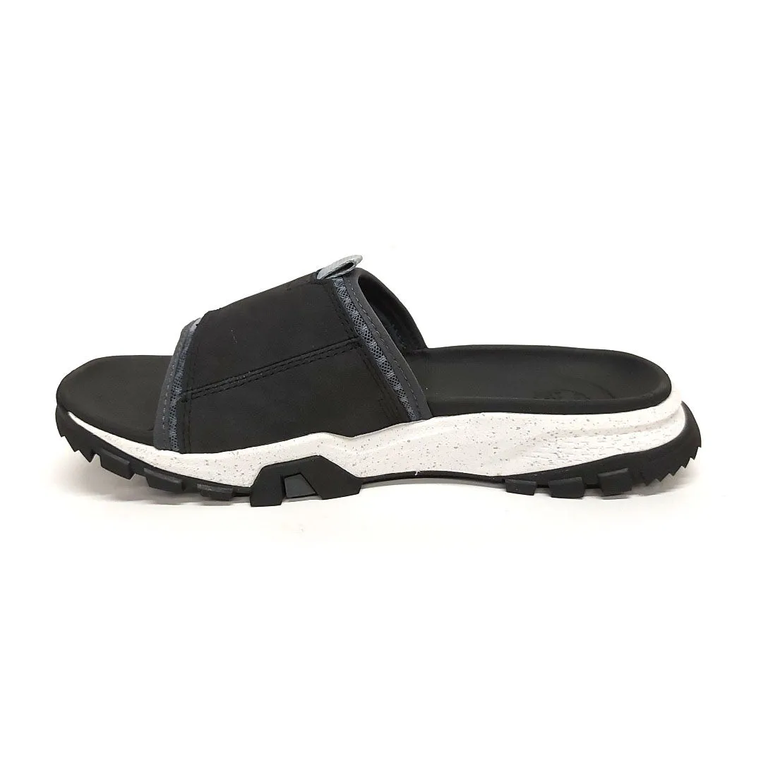 Men's Garrison Trail Mixed-Media Slide Sandals