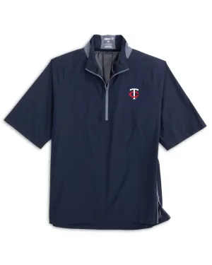 Minnesota Twins Stealth Stowable Short Sleeve Rain Jacket
