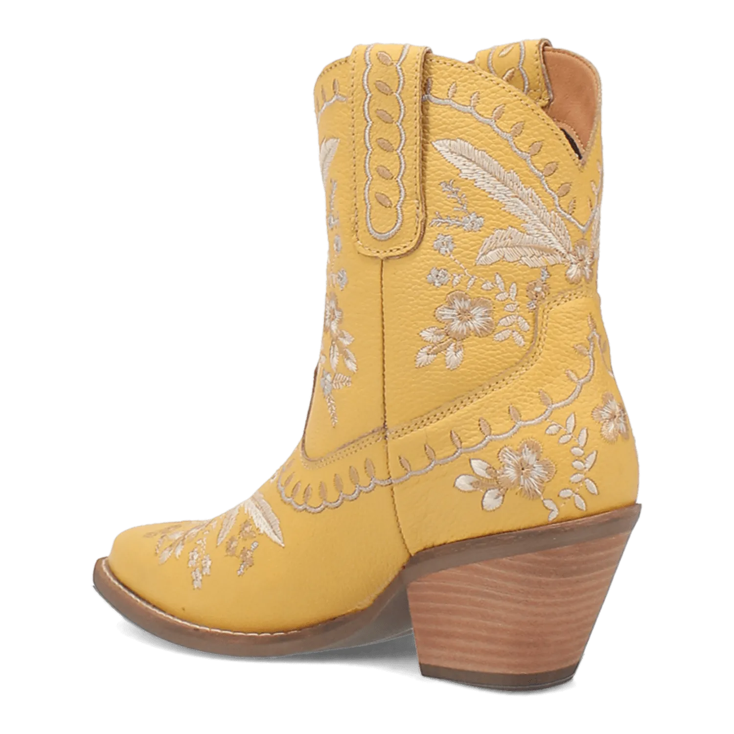 #PRIMROSE LEATHER BOOTIE