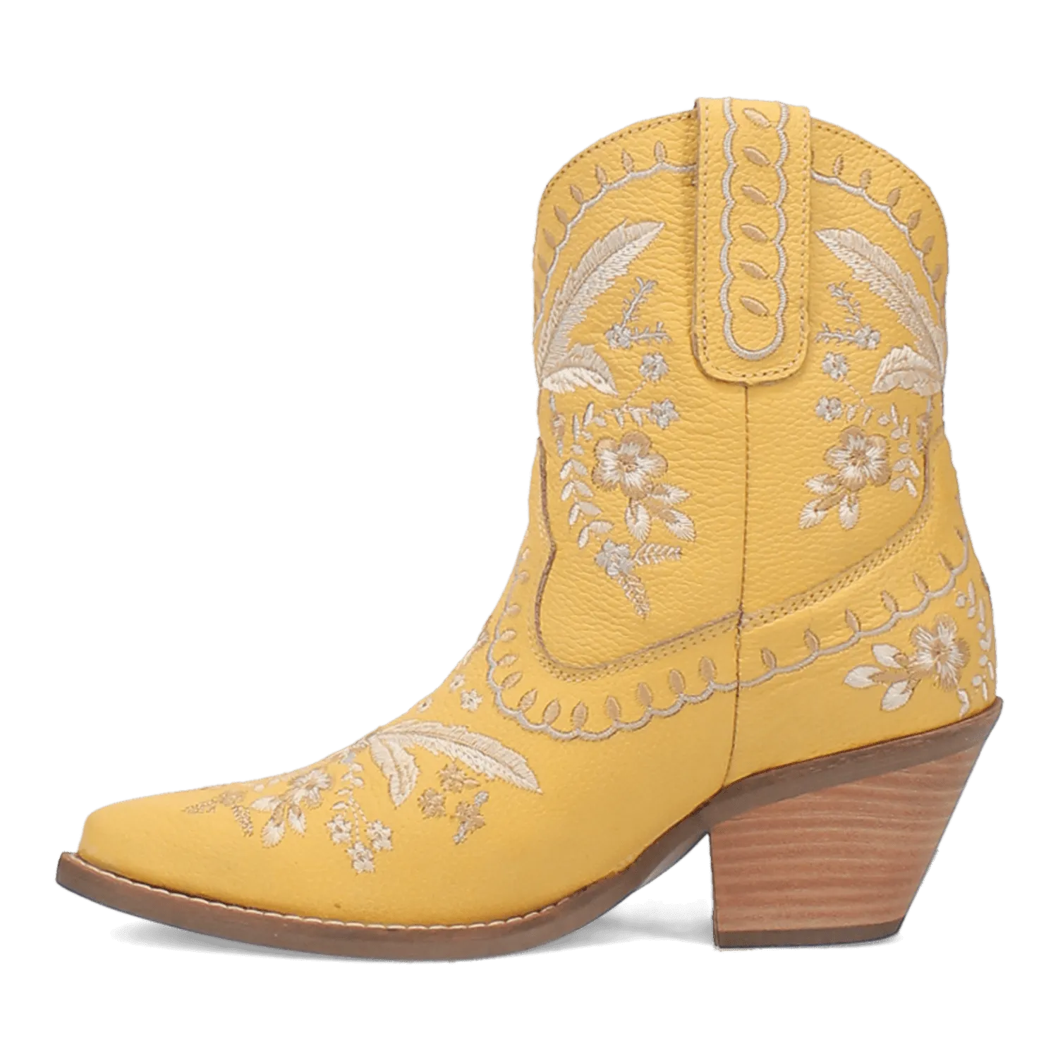 #PRIMROSE LEATHER BOOTIE
