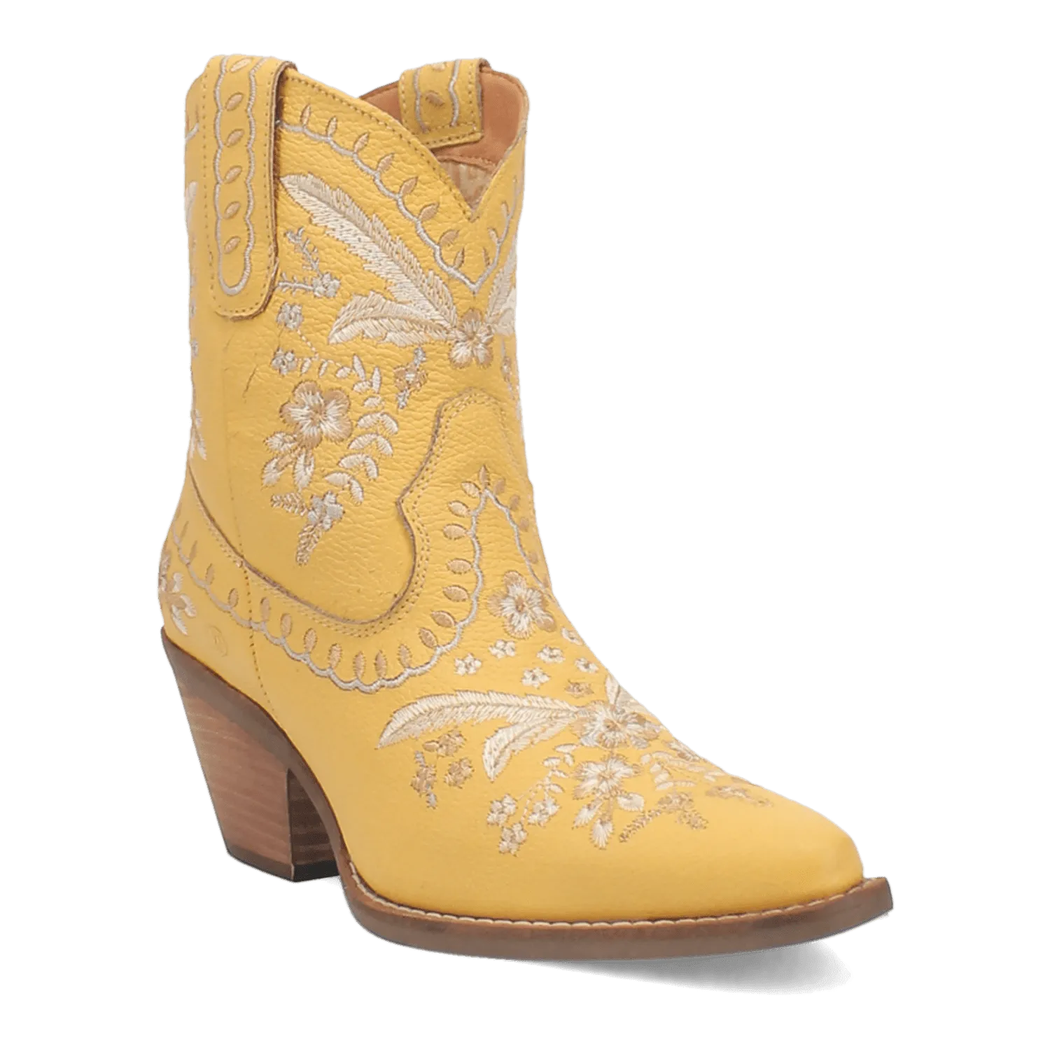 #PRIMROSE LEATHER BOOTIE