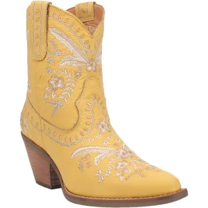 #PRIMROSE LEATHER BOOTIE