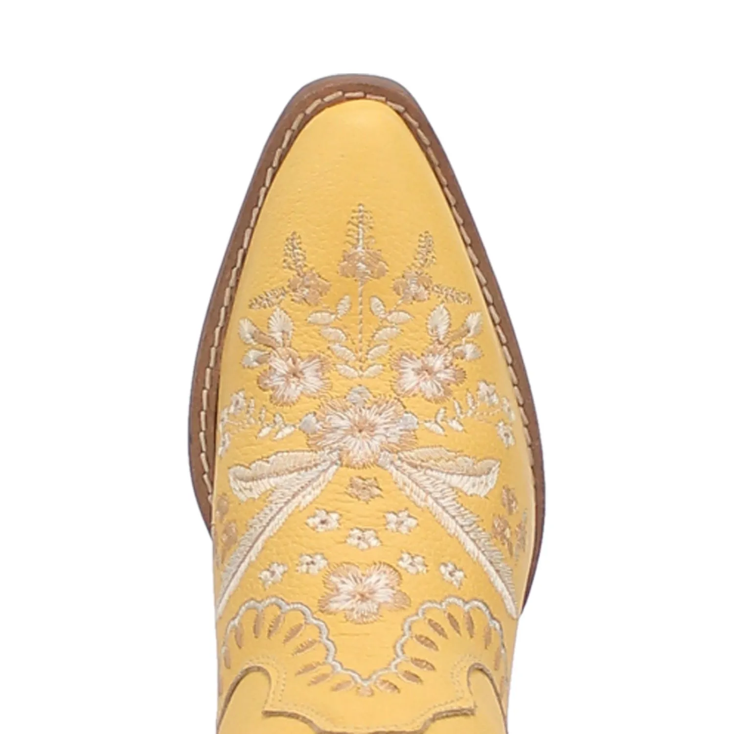 #PRIMROSE LEATHER BOOTIE