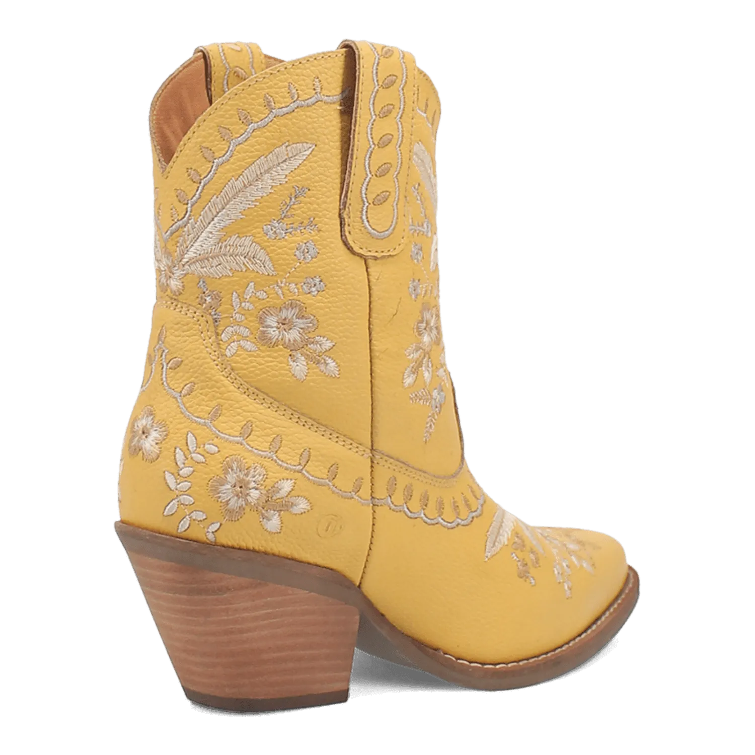 #PRIMROSE LEATHER BOOTIE