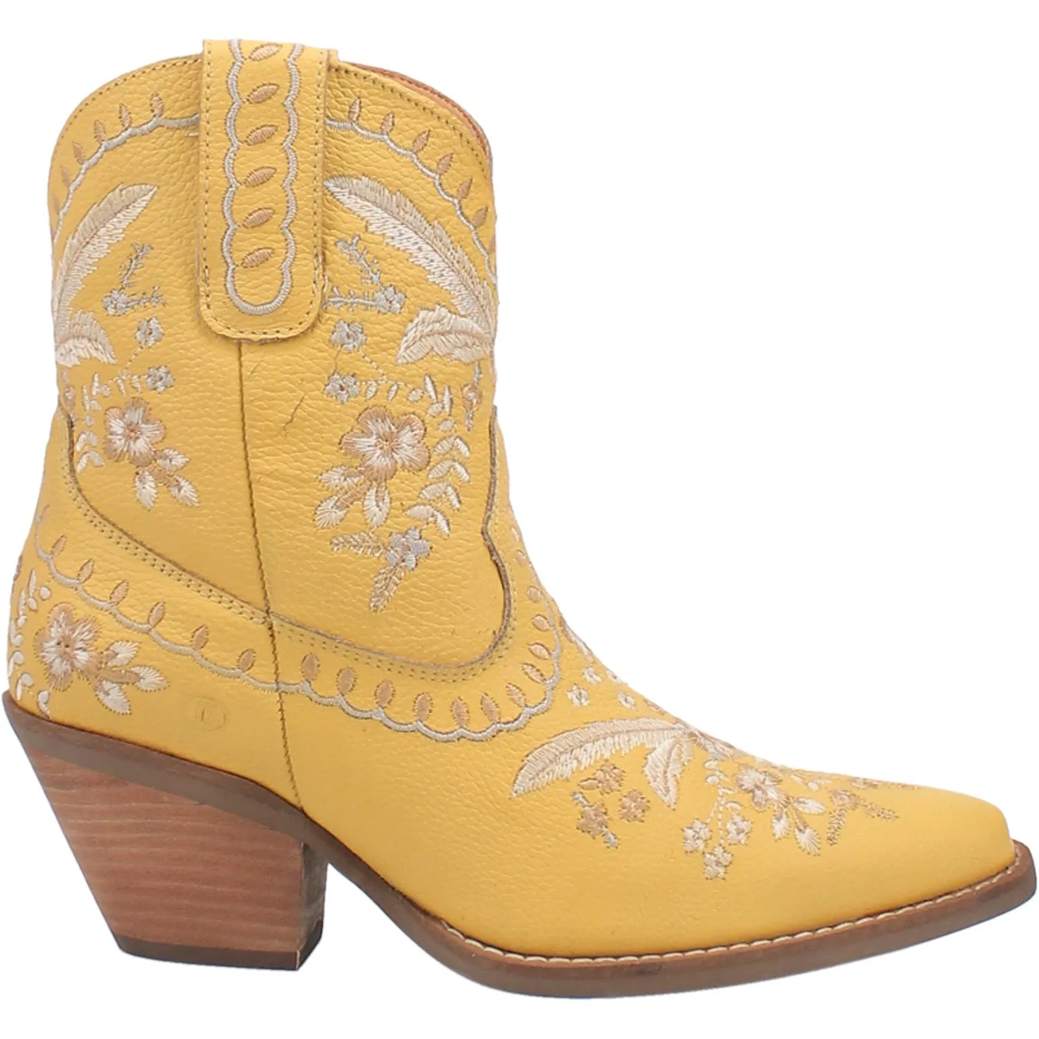 #PRIMROSE LEATHER BOOTIE
