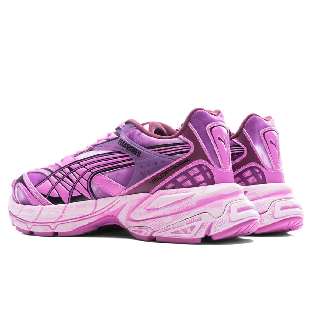 Puma x Pleasures Velophasis Overdyed - Grape Wine/Mauve Pop