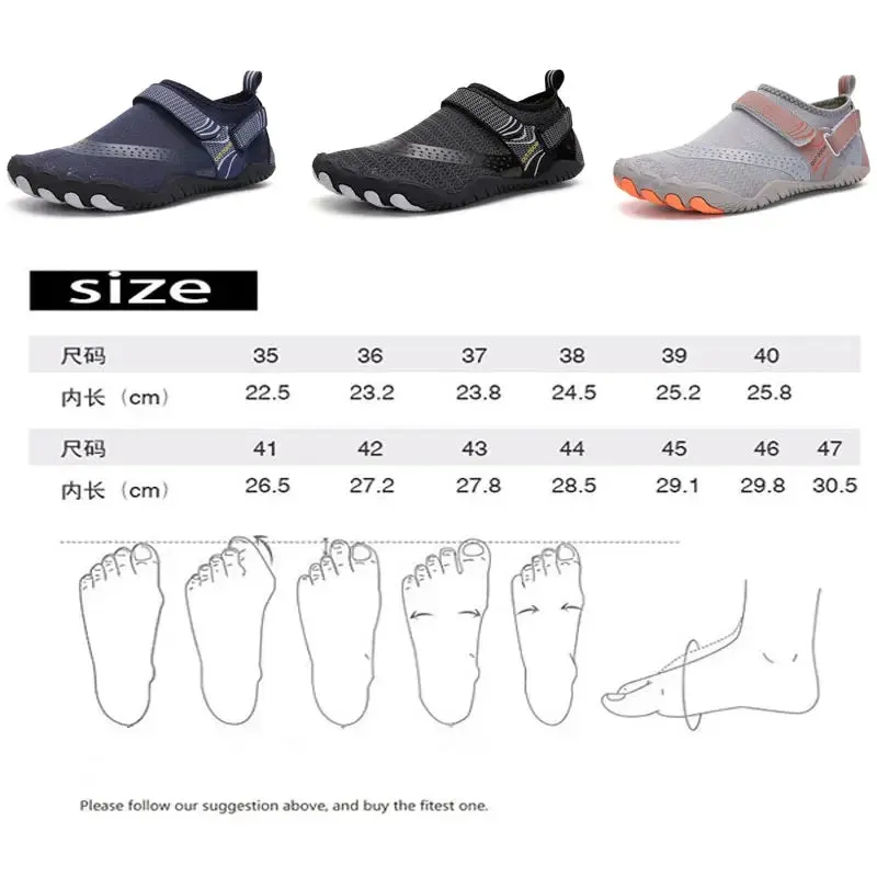 Quick Dry Beach Shoes Men Breathable Sneakers