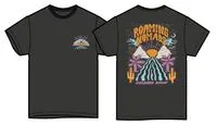 Roaming Nomads Recycled Cotton T-Shirt - Black