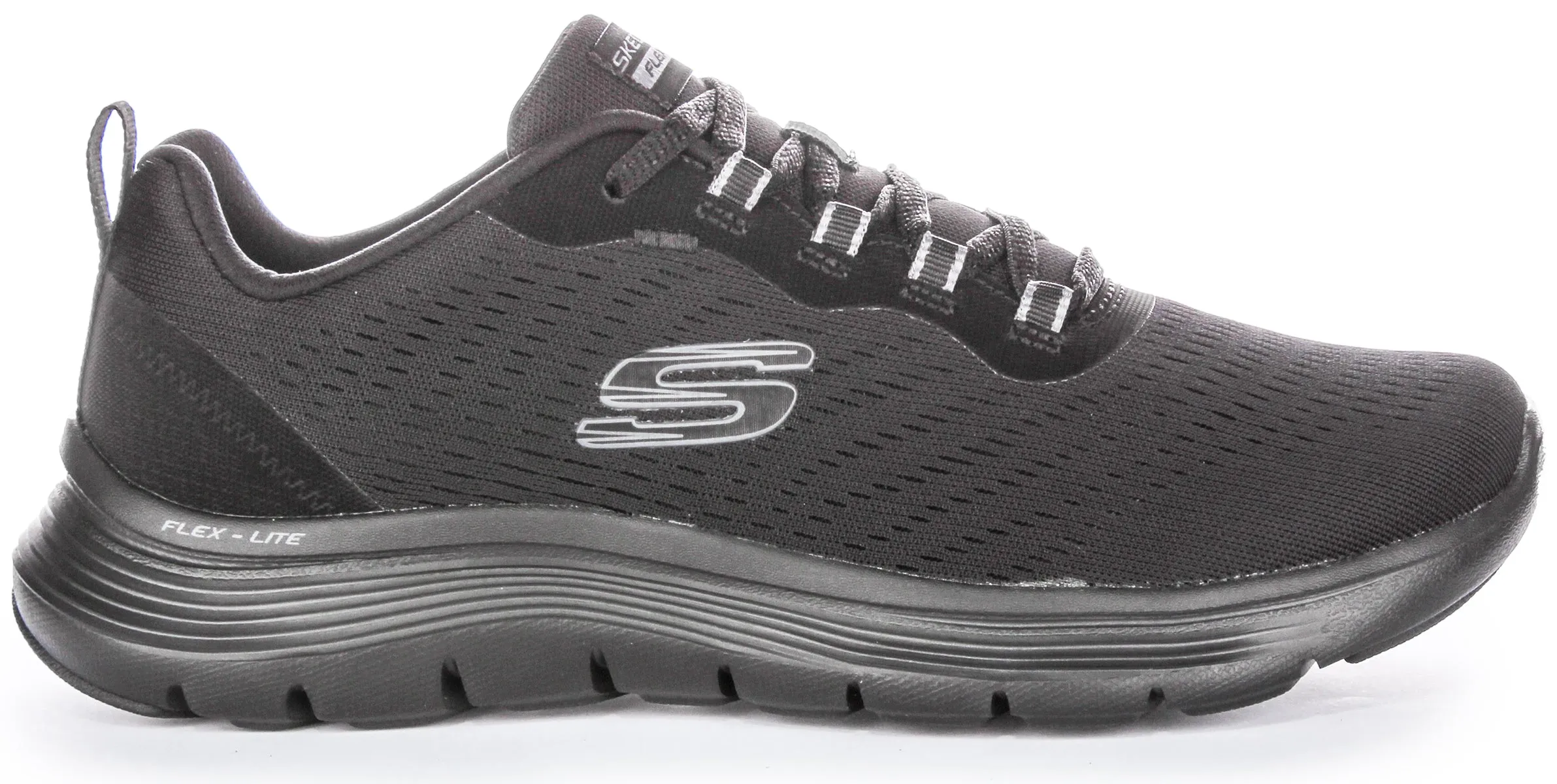 Skechers Flex Appeal 5.0 In Black Black For Women