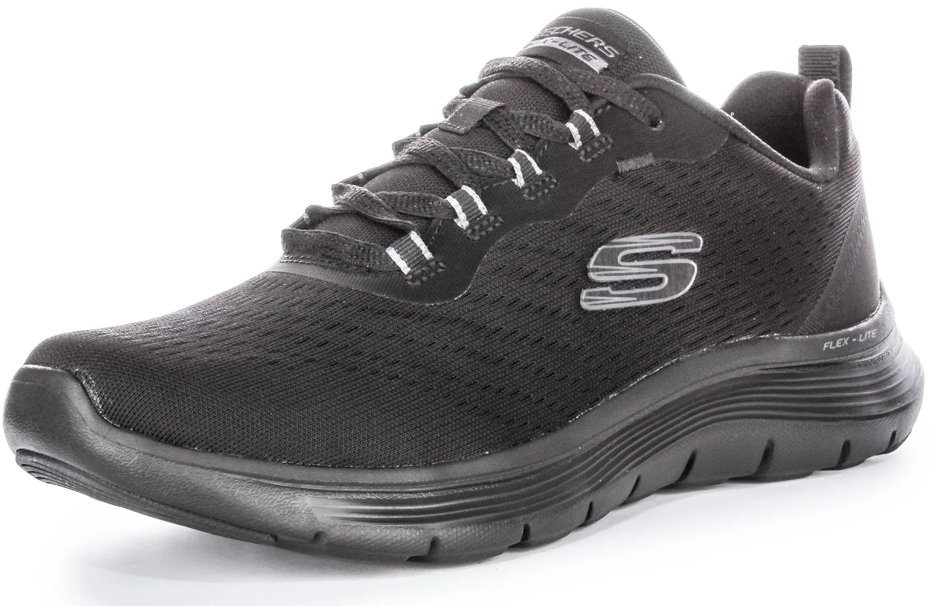 Skechers Flex Appeal 5.0 In Black Black For Women