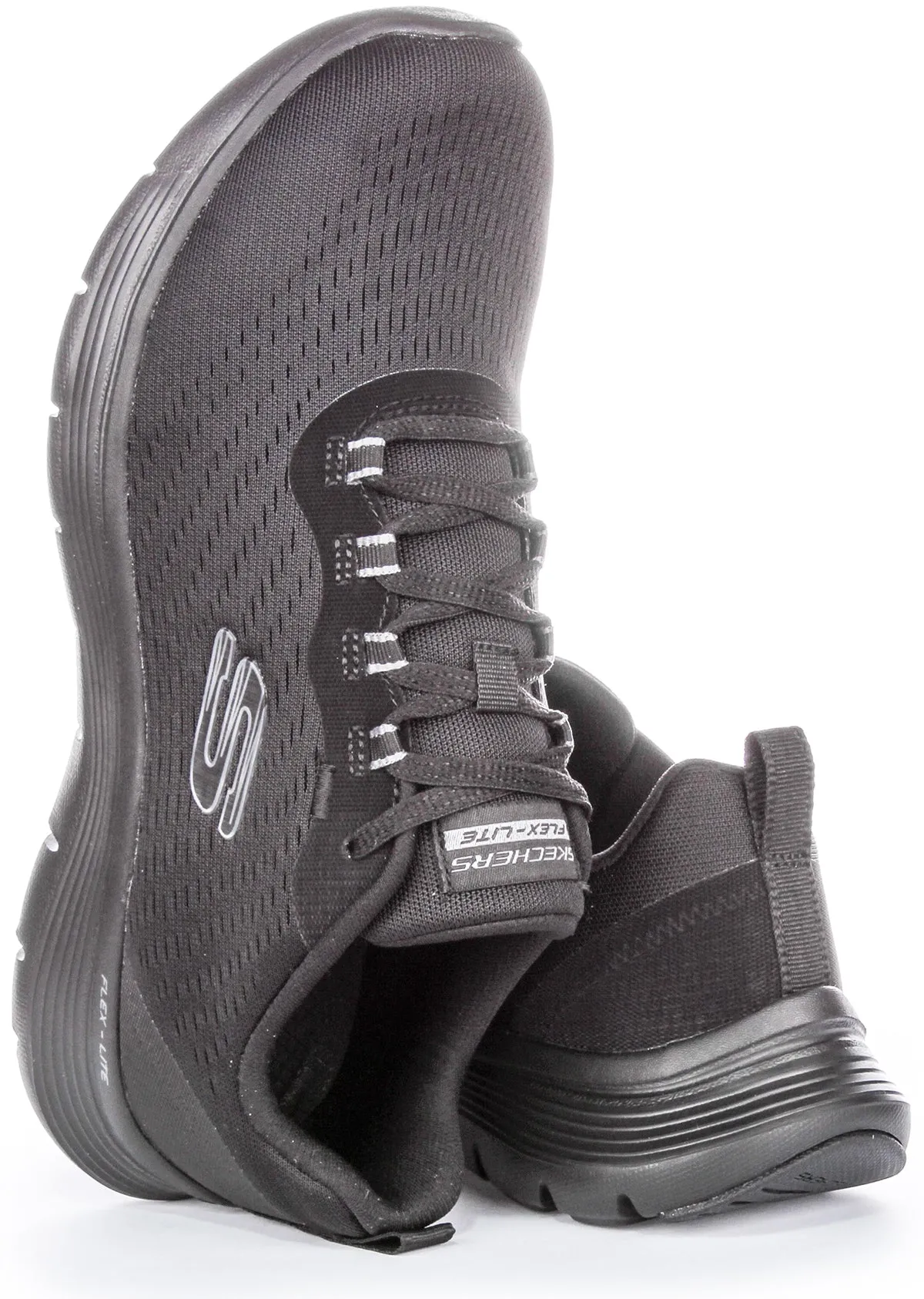 Skechers Flex Appeal 5.0 In Black Black For Women
