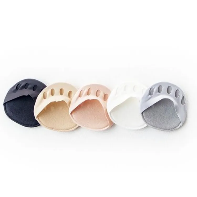 Spring and summer new foot five-finger socks for men and women lovers sweat-absorbent invisible split toe socks forefoot half socks