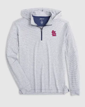 St. Louis Cardinals Hybrid Performance 1/4 Zip Hoodie