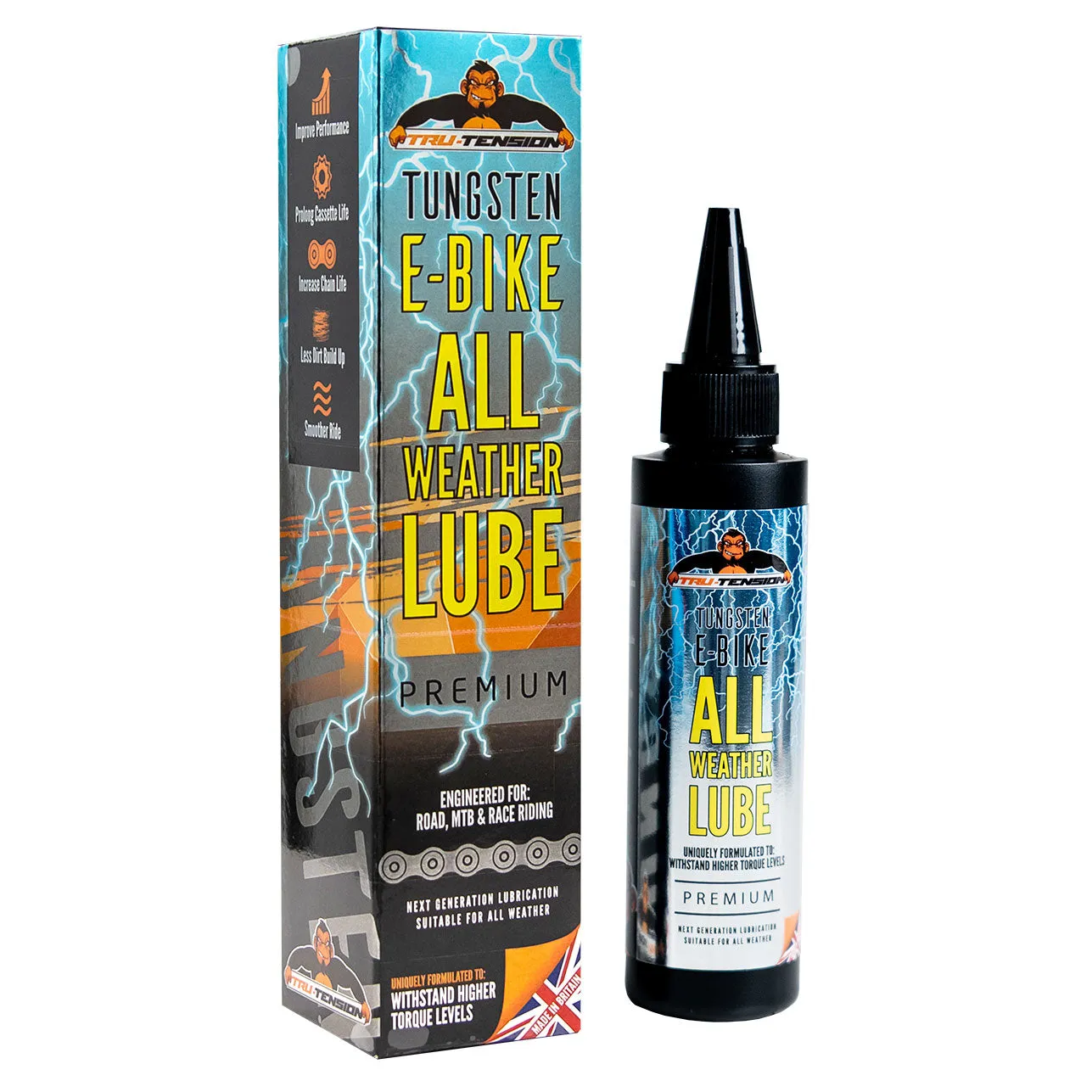 Tru-Tension TUNGSTEN E-Bike All Weather Lube