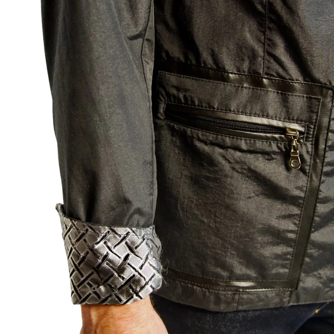 Ultra-Lightweight Black Jacket: Must-Have for Men on-the-Go